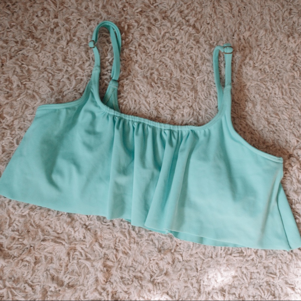 Blue Bikini Top Delila*s Size Medium